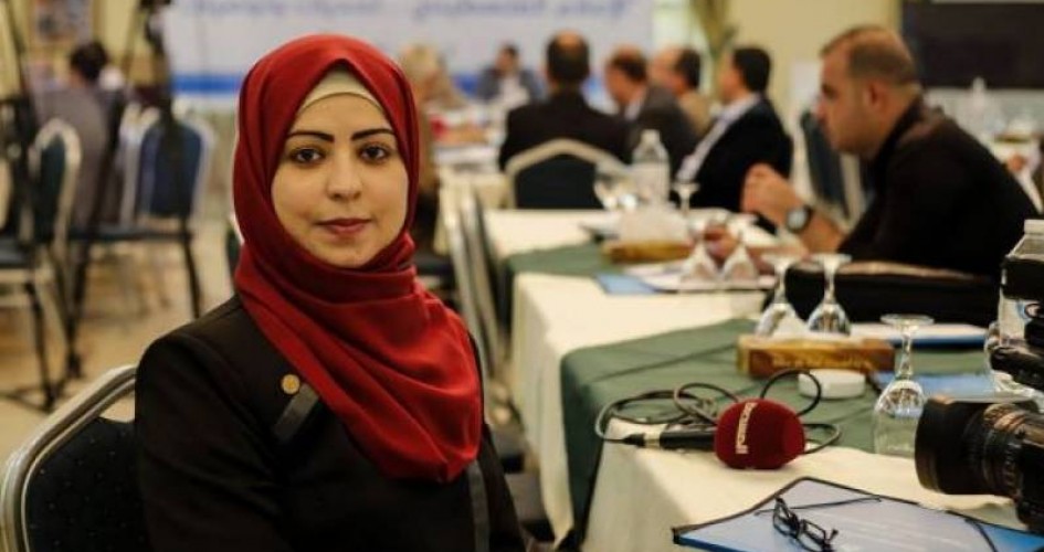 جلسة محاكمة للصحفية هاجر حرب اليوم